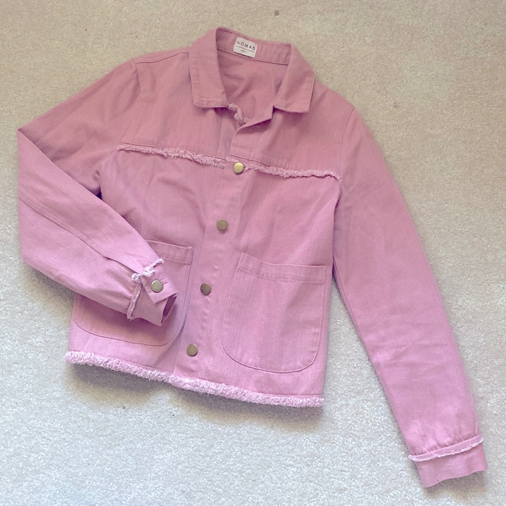 NOMAD Pink Denim Jacket